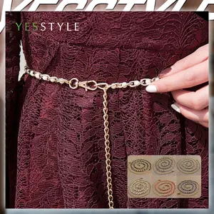 Yesstyle Ikat Pinggang Mutiara Untuk Gamis Dress Gesper Wanita Casual Waist Chain Belt