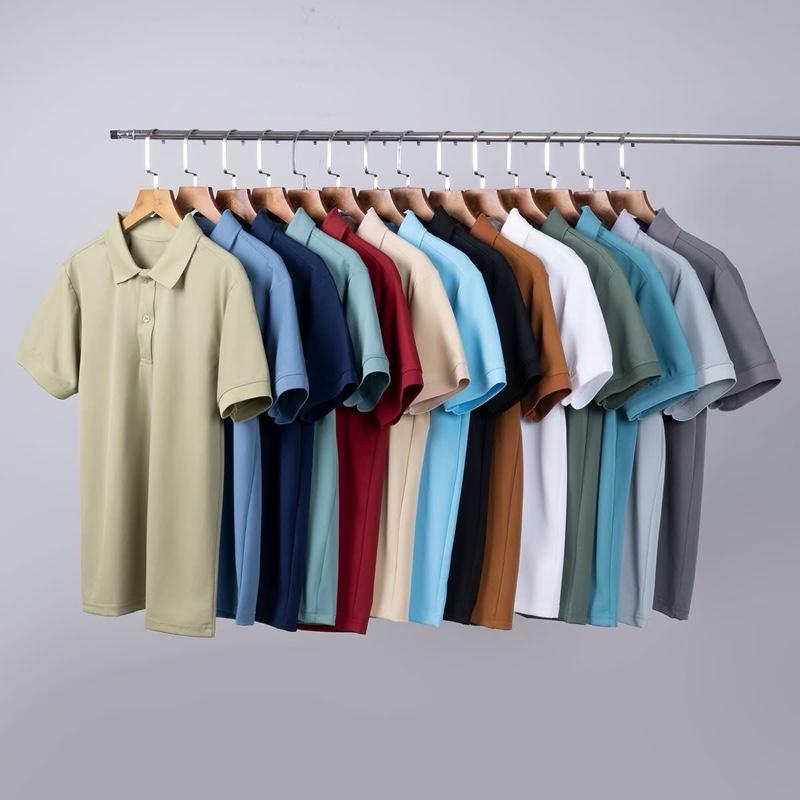 Áo Thun Polo Nam Vải Cá Sấu Thoáng Khí Không Xù Lông Phong Cách Đơn Giản Dễ Mặc…