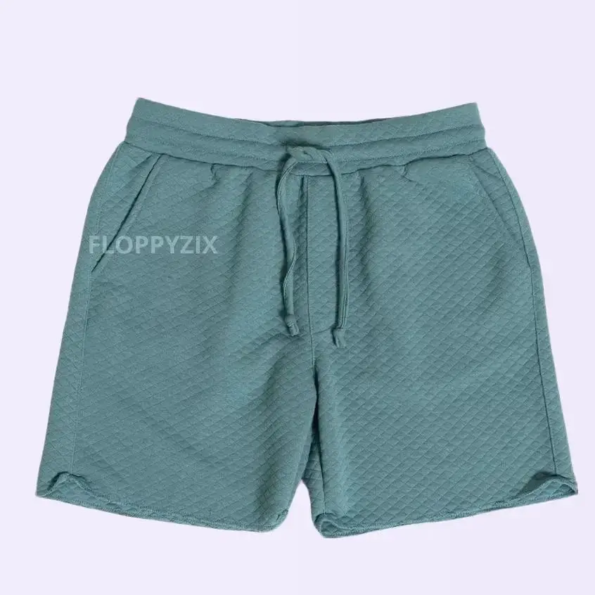 57 ID CELANA PENDEK DIAMOND KNIT SANTAI KUALITAS DISTRO Cream Hijau Hitam Navy Nyaman Panjang Unisex Lembut Shorts Karet