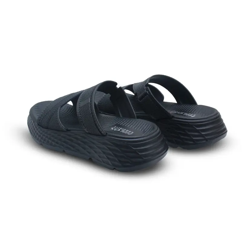 Sandal Selop Wanita Wedges Elegean Kekinian Korean Style Karet Empuk Sendal Shoes Jelly 4