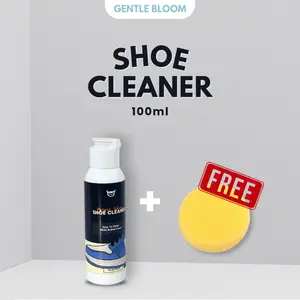 Shoe Pembersih Sepatu isi 100ml + busa aplikator