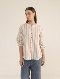 Gambar EXPAND Vanya Blouse 015.51412.55 |Kemeja Wanita - Atasan Lengan Panjang - Orange, S dari expandofficial Kota Tangerang 1 Tokopedia
