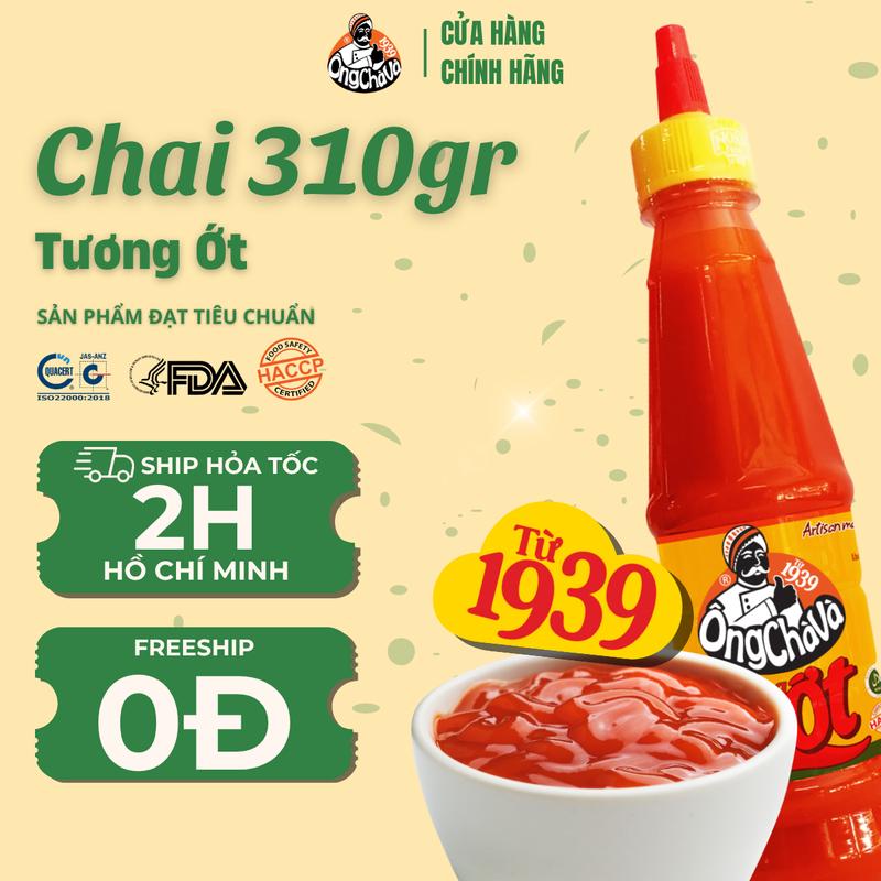 Tương Ớt thương hiệu Ông Chà Và 310gr – Hàng Chính Hãng