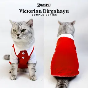 Baju Kucing Anjing Kelinci Monyet Lucu Murah Aksesoris Hewan - BUKI DIRGAHAYU PET STYLE