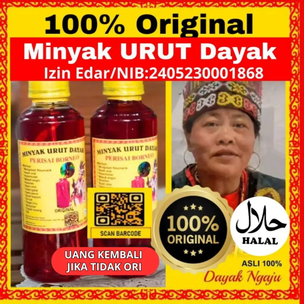 Minyak Dayak Kalimantan Ibu Ida Untuk Nyeri Tulang