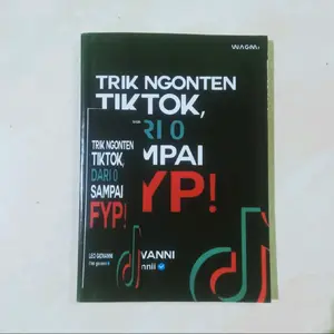 Leo Giovanni Buku Best Seller TRIK NGONTEN TIKTOK DARI 0 SAMPAI FYP Panduan Pemula Membuat Konten Berkualitas & Menghasilkan Uang Melalui Live Streaming dan Affiliate