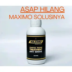 MAXIMO ENGINE TREATMENT ANTI ASAP NGEBUL  PERAWATAN MESIN TERBAIK MENGURANGI ASAP