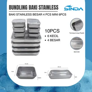 BAKI NAMPAN STAINLESS BUNDLING SET T096&T084