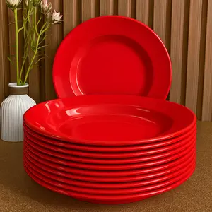 Set 6-12 PCS – Piring Makan Glossy Premium 20cm