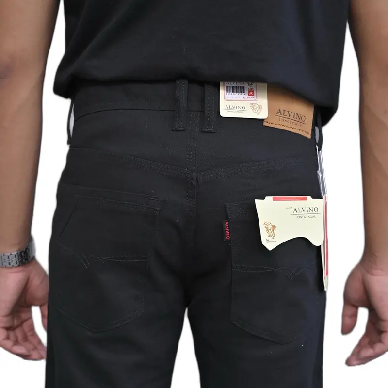 Celana ALVINO / Celana Kanvas Tebel ALVINO Original 100% Panjang Pria 3