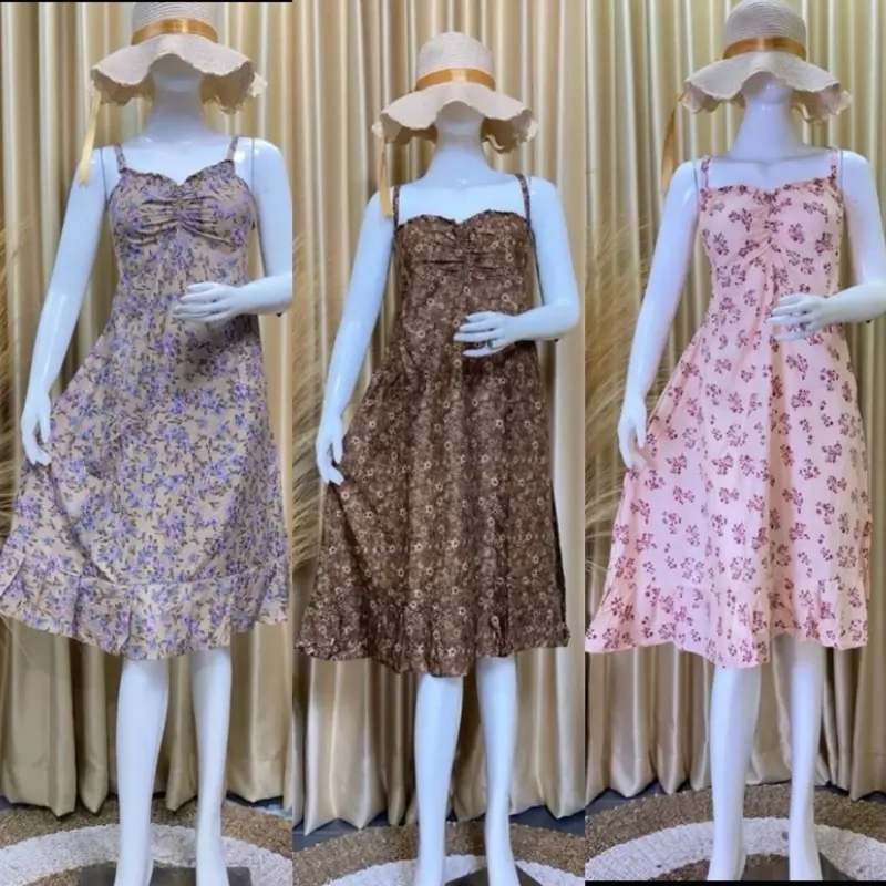Dress Salsa - Mini Dress Motif Kekinian Santai 1