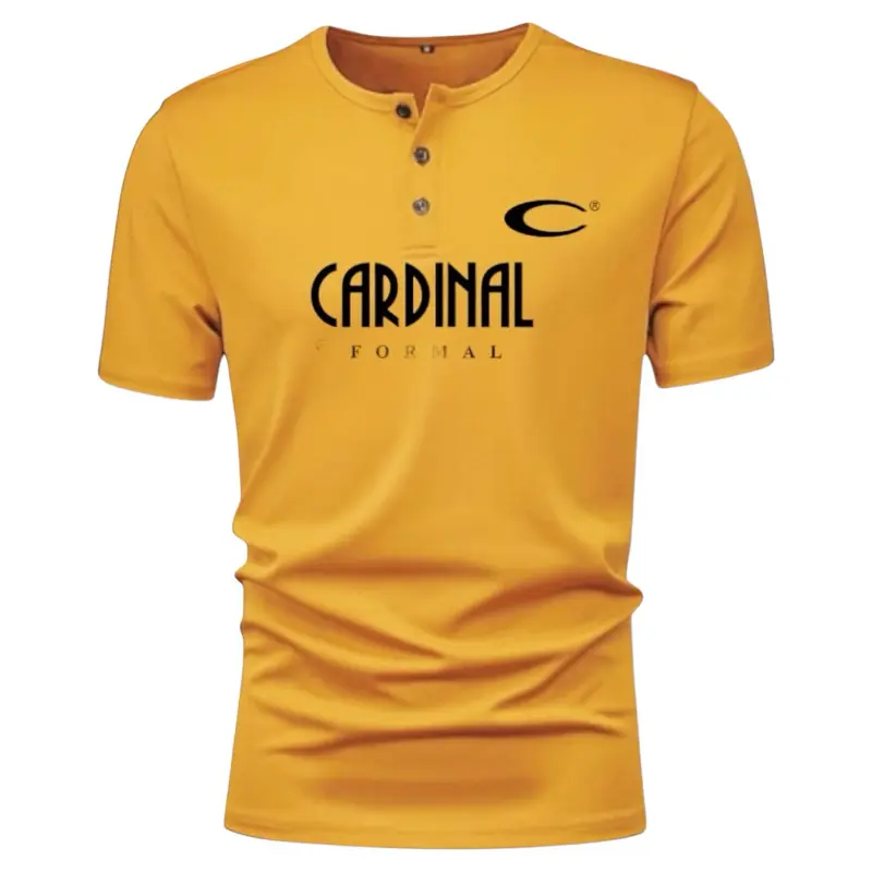 KAOS COWOK LENGAN PENDEK SABLON CR  / Kaos Hanley Pria Lengan Pendek / Kaos Kancing Pria Lengan Pendek Pria / Kaos Sablon CR Distro Keren Dewasa Motif Polos 6