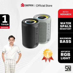 [EXCLUSIVE LIVE STEVEN STENLY] Speaker NeraBox Fantech BS154 Powerfull Bass 52mm 5W RMS TWS Mode Bluetooth 5.4 RGB Estetik 1200 mAh