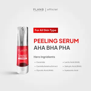 PLAN.B - Peeling Serum АНА ВНА РНА with Ceramide | Serum Wajah | Skin Cycling