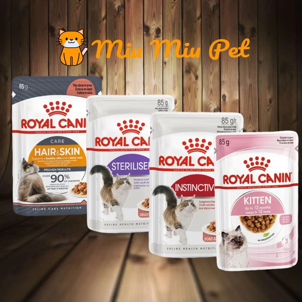 Royal Canin Cat Pouch Wet Food 85gx1