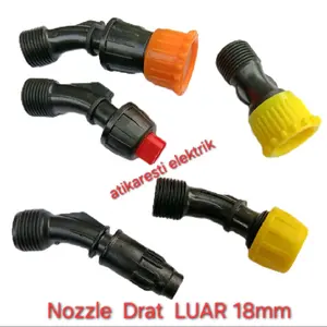 Nozzle sprayer  DRAT LUAR 18mm ALPHA manual Panda spuyer tanki semprot