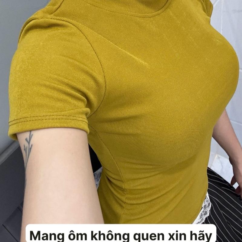  Áo Thắt Eo Ôm Body Áo Thun Tôn Dáng Chất Tăm Thái Mềm Mại Mát Size Đa Dạng Phù Hợp Tập Gym Women Sportt 