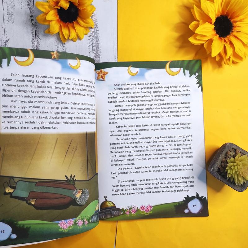 Product Introduction of Pustaka Arafah Pada Zaman Dahulu Bagian 1-6 Buku Kisah Dalam Al-Quran Untuk Anak Soft Coer 23