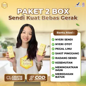 SUMAK OPTIMA HERBAL PAKET 2 BOTOL - MADU SUMAK OPTIMA BERMANFAAT REDAKAN PEGAL LINU PADA SENDI DAN OTOT  | 100% HERBAL SUDAH BPOM & HALAL MUI