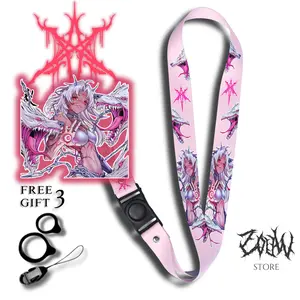 LANYARD BMTH P1NK WARNA TALI GANTUNGAN HP KUNCI ID CARD