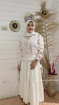 Product Review of Atasan katbol full furing/ atasan crop bordiran wanita from N**a m**a s**p 0