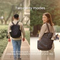 Gambar Mamiru Berlin Day Bag / 2-in-1 Diaper Bag / Tas Bayi - Black dari Mamiru.co Kota Administrasi Jakarta Selatan 5 Tokopedia