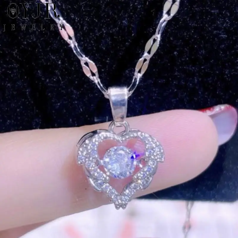 OYJR Vòng Cổ Titan Tình Yêu Và Linh Hoạt Cho Nữ, Jewelry Phong Cách Ngầu Đa Năng Phiên Bản Hàn Quốc , Dây Chuyền  Hoa Trang Sức Women