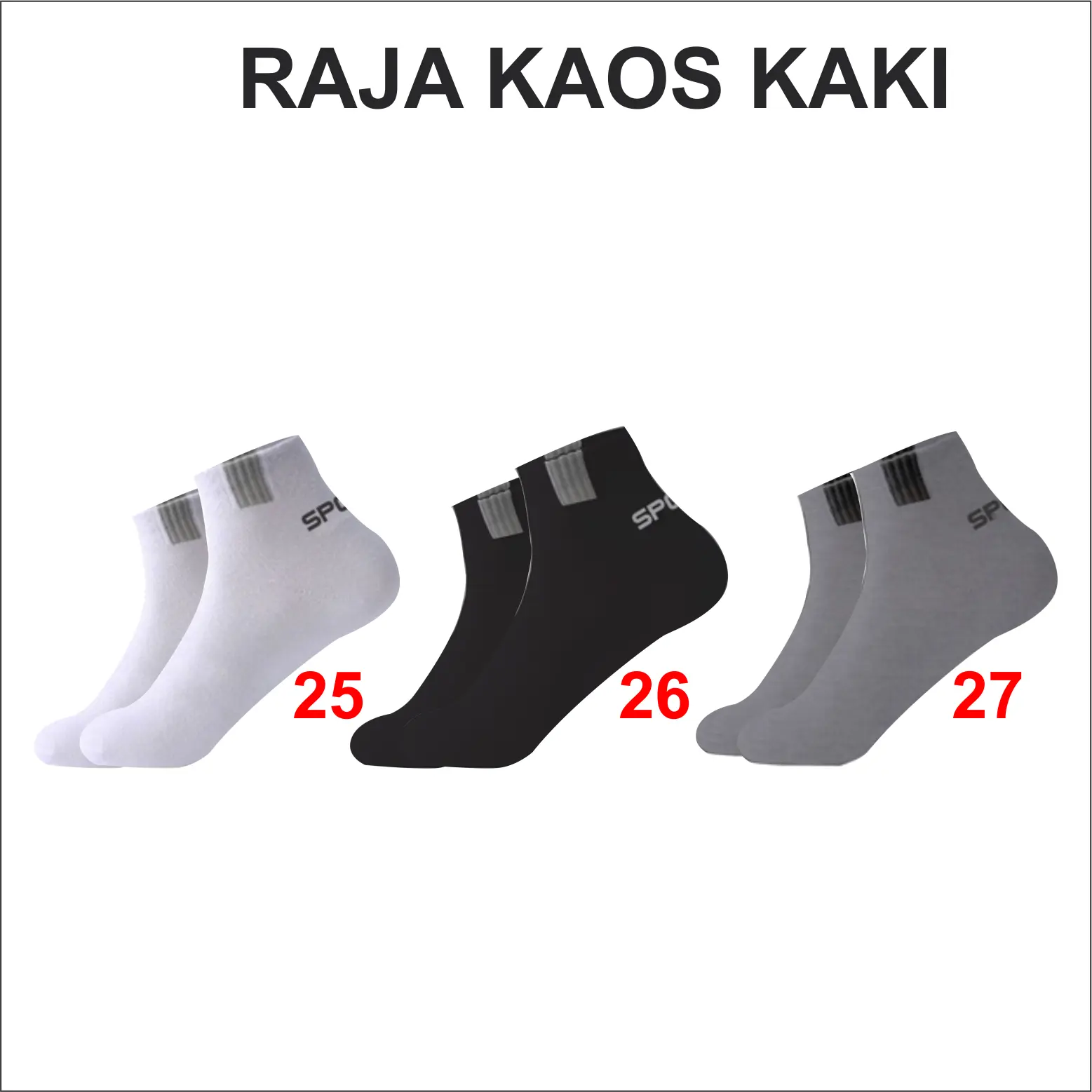 KAOS KAKI OLD SCHOOL, KAOS KAKI OLD SCHOOL MOTIF, KAOS KAKI SPORT, KAOS KAKI TERMURAH