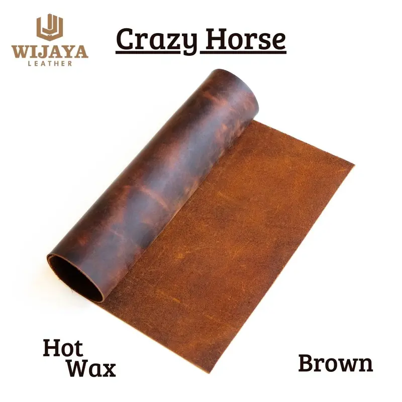 Kulit Sapi/Cow Leather Crazy Horse Hot Wax Series Panel A3 2