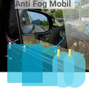 Sticker Anti Fog Mobil Anti Embun Screen Guard Kaca Spion Mobil RainProof Film Waterprof - OR