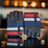 Gambar Rexs Gloves – Sarung Tangan Motor Kulit Asli Pria Wanita | Half Finger, Stylish & Safety & Elegan - Hitam Warna - M dari Rexs Official Kota Administrasi Jakarta Selatan 2 Tokopedia