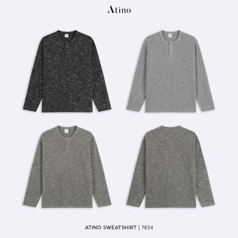  Áo Nỉ Atino Vải Dệt Kim Vân Len Chống Nhăn Hoàn Hảo L.3.7834 