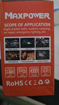 Product Review of Lampu Emergency Gantung / Magnet UFO 300w 400w (SUPER Terang) Cas Hp Usb from A**a 3