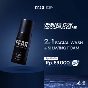 FFAR Sigma Spirit 2in1 Face Wash & Shaving Foam | 100 ML
