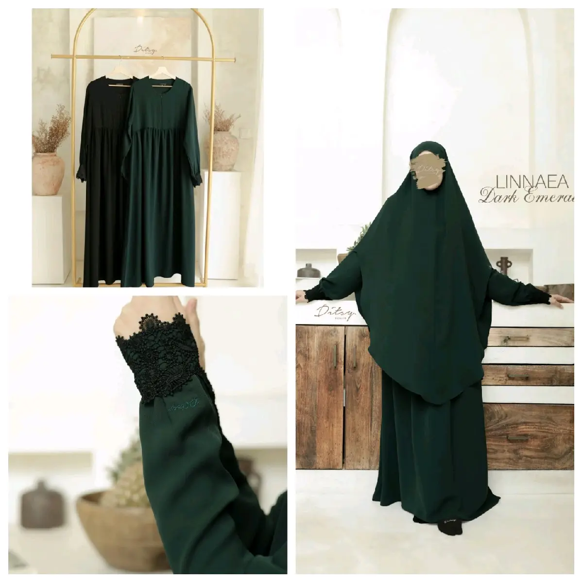 GAMIS DITSY MOESLIM polosan