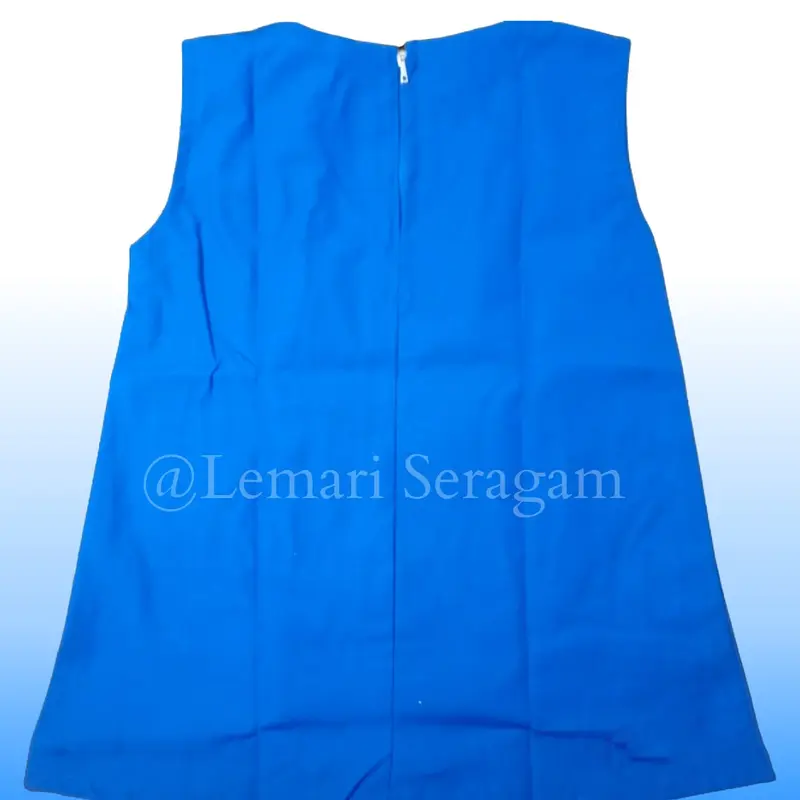 Seragam Sekolah  Rompi Untuk Anak TK PEREMPUAN Warna Biru Benhur, Hijau , Merah 3