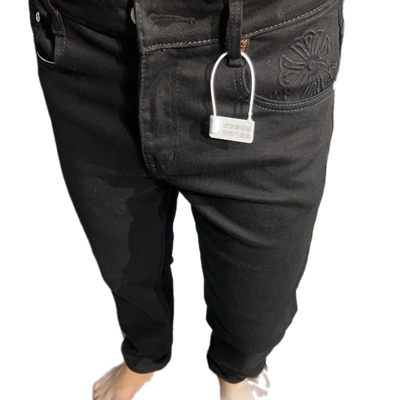 QUẦN JEAN NAM   HOẠ TIẾT TÚI CHỮ THẬP DẬP   DẬP NỔI 2024 ( ĐƯỢC XEM HÀNG FREESHIP) Menswear 5