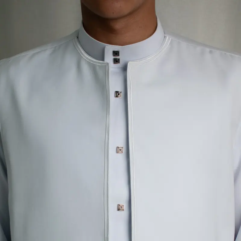 Yateer - Outer Vest Rompi Luaran Semiwool - White 3