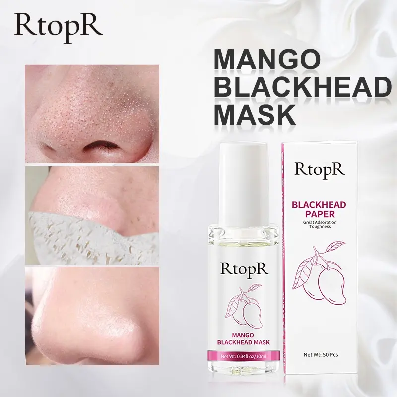 RtopR Blackhead Remover Cream Facial Peeling Mask Pore Strip Acne Treatment SkinCare Deep Cleansing WhiteBlackhead
