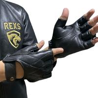 Gambar Rexs Gloves – Sarung Tangan Motor Kulit Asli Pria Wanita | Half Finger, Stylish & Safety & Elegan - Hitam Kotak - M dari Rexs Official Kota Administrasi Jakarta Selatan 3 Tokopedia