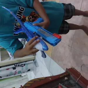 NODIA Ready Mainan Anak Pesawat Terbang Berlampu/Penembakan Peluru Lunak/Mainan Penembakan Pesawat Busa/Mainan Anak Tembak Tembakan Pesawat Terbang Air Battle