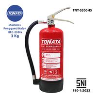 Gambar Alat Pemadam Api Stainless Tonata SNI / APAR Clean Agent HCFC/HFC 3 kg dari Tonata Indonesia Kab. Tangerang 1 Tokopedia