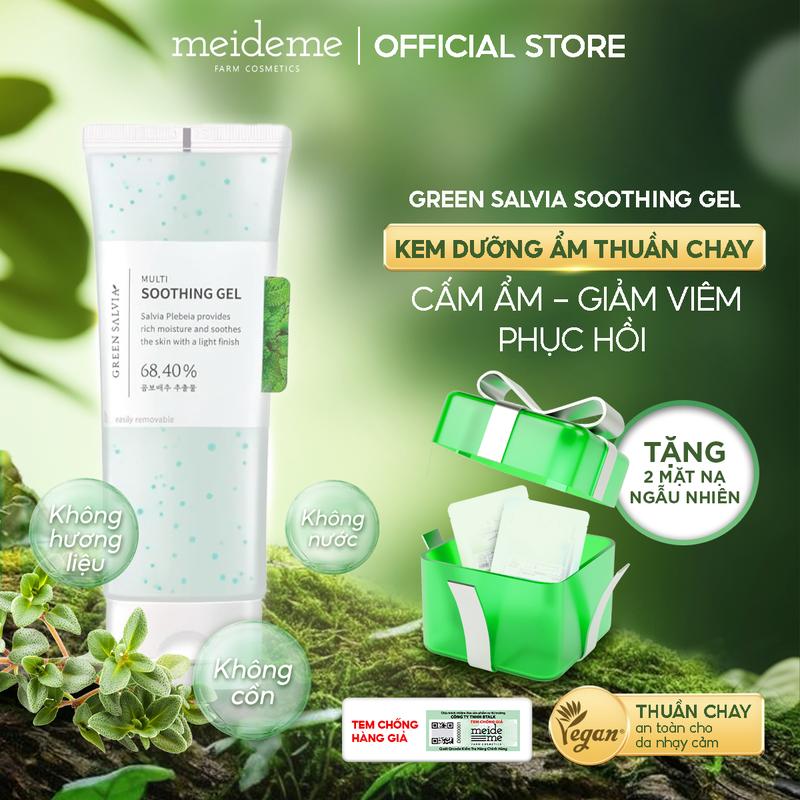 Kem dưỡng ẩm phục hồi MEIDEME Green Salvia Multi Soothing Gel 70ml