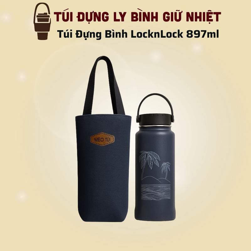  Túi đựng bình nước giữ nhiệt Lock&Lock Riga Tumbler Vietnam Edition 897ml 