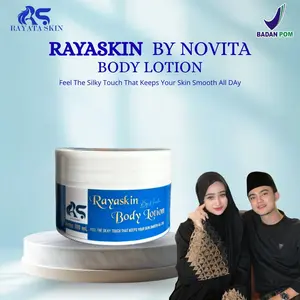 SPESIAL LIVE HARGA AMBYAR (RAYASKIN BY NOVITA) - BODY LOTION NETTO 100ML (Feel the silky touch that keeps your skin smooth all day)
