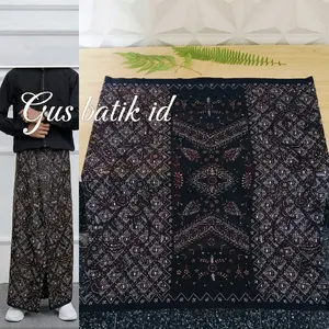 sarung batik pekalongan motif sidomukti katun sarung dewasa sarung remaja sarung santri sarung  Hitam kekinian Muslim