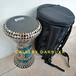 DARBUKA MURAH 8 INC MOTIF MESIR GRATIS TAS DAN KUNCI L