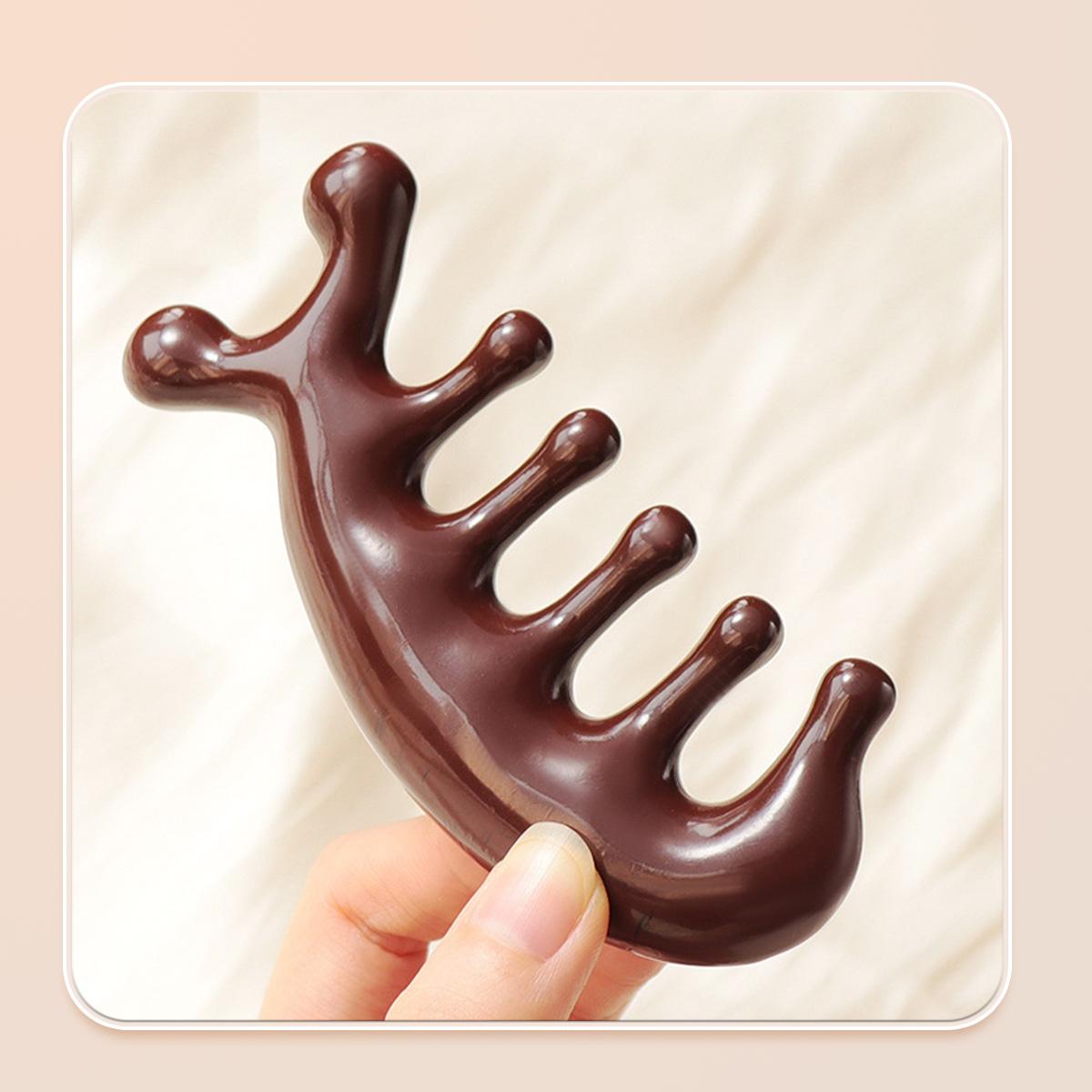 Sisir Pijat Meridian Kayu Cendana Sisir Pijat Lima Gigi Sisir Meridian Multifungsi Pengerukan Anti-statis Rumah Tangga Anti-penumpahan Anti-statis