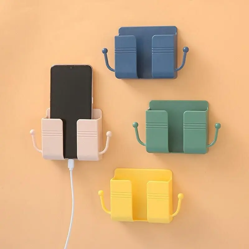 Holder Hp Tempel Dinding Atau Tembok - Tempat Hp Remote Di Dinding Multifungsi 1