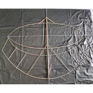 arku layangan gapangan Pegon ceper ukuran 60 cm siap rakit